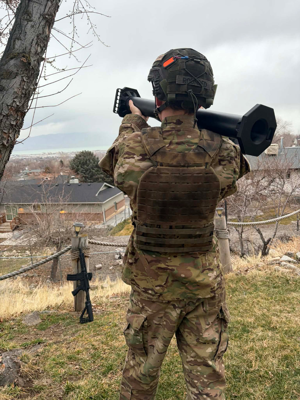 RAT-50 – Reusable Anti-Tank 40mm Airsoft Foam Rocket Launcher