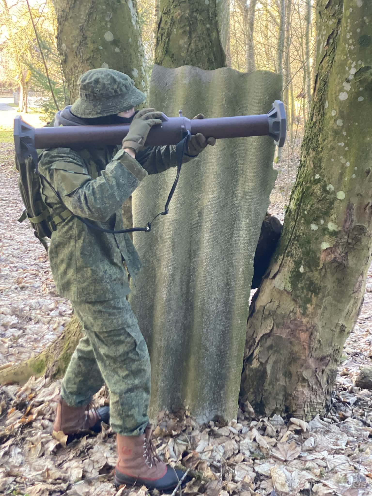 RAT-50 – Reusable Anti-Tank 40mm Airsoft Foam Rocket Launcher