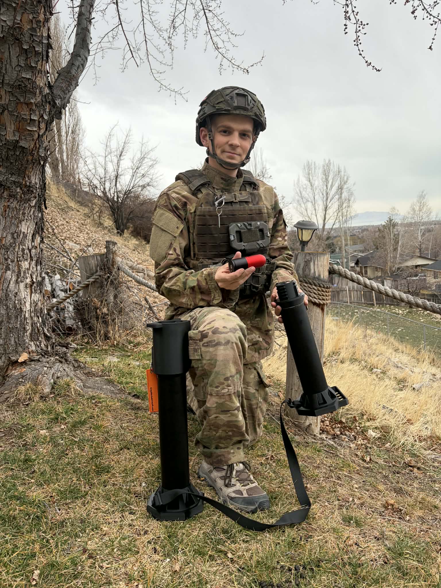 RAT-50 – Reusable Anti-Tank 40mm Airsoft Foam Rocket Launcher